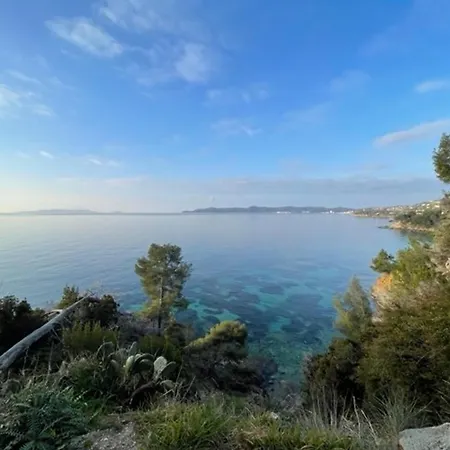 T2 Climatise, Wifi, Parking Prive, A Deux Pas De La - Les Mimosas - Fr-1-610-71 Bormes-les-Mimosas